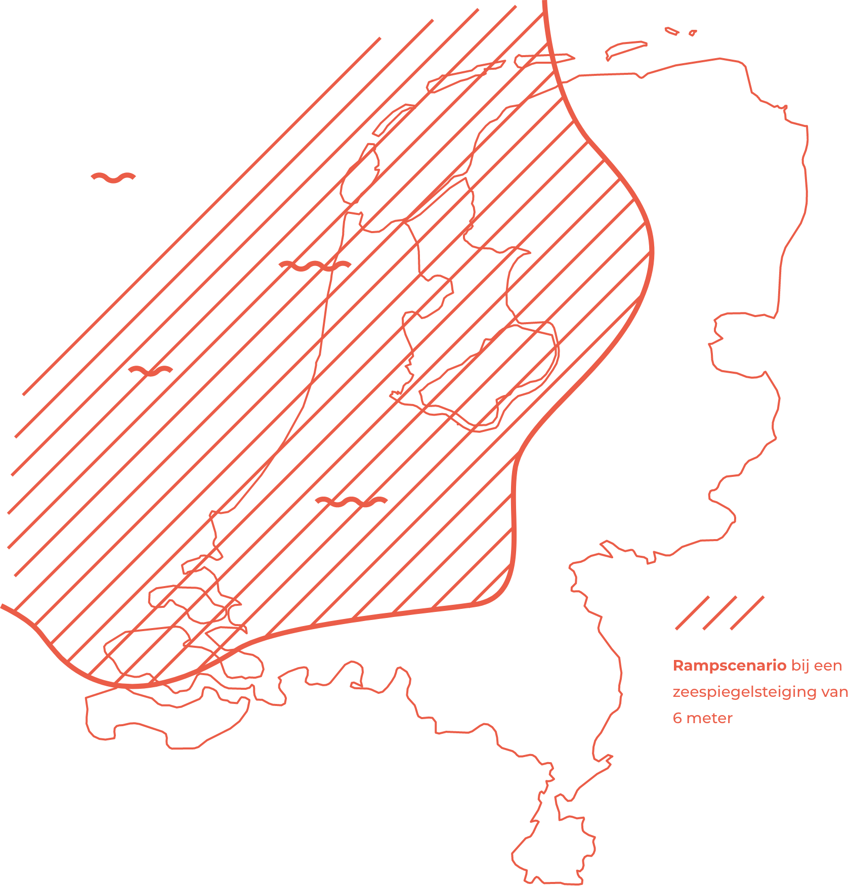 Nederland overspoeld