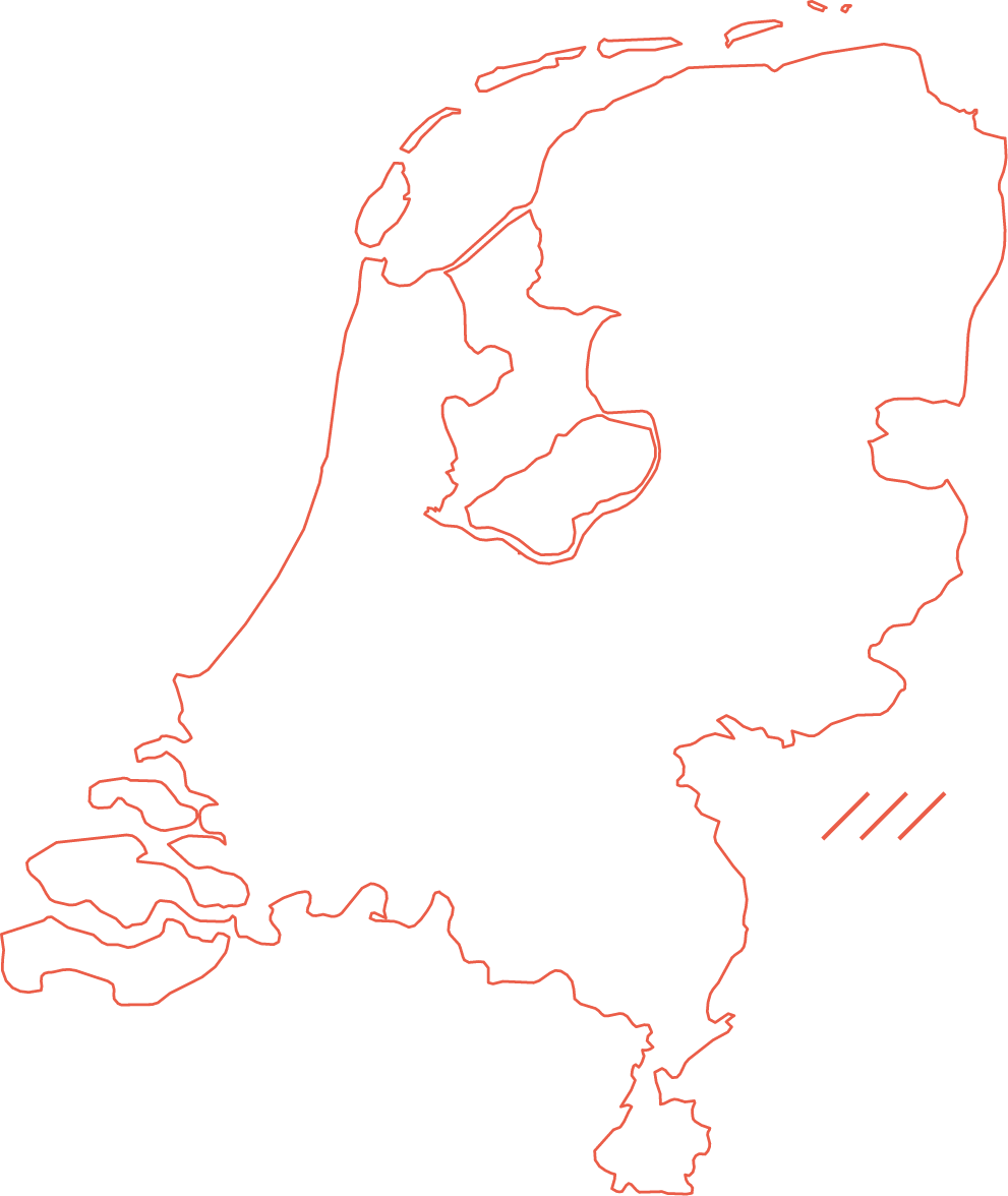 Nederland overspoeld